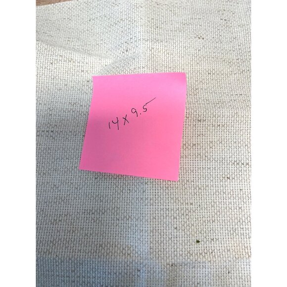 Fiddlers Cloth Fabric Piece 14" X 9.5" For Cross Stitch 14 Count - Picture 2 of 2